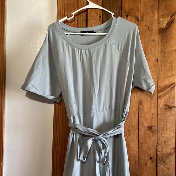 Slate Blue Sawyer Dress - Picture 3 of 4